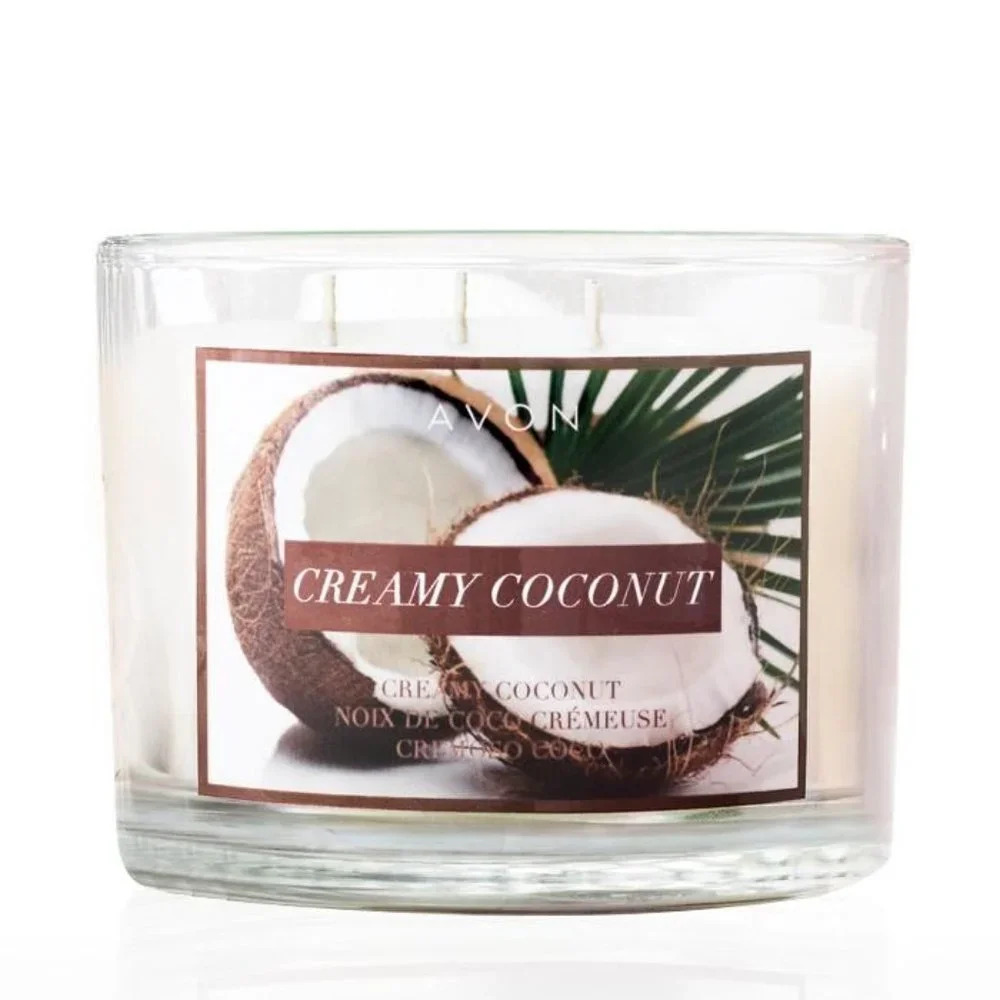 Creamy Coconut 3 Wick Candle